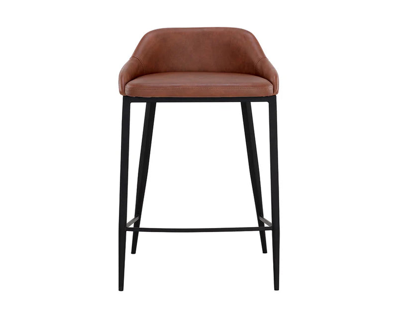 Astra Brown - Counter Chair Sunpan