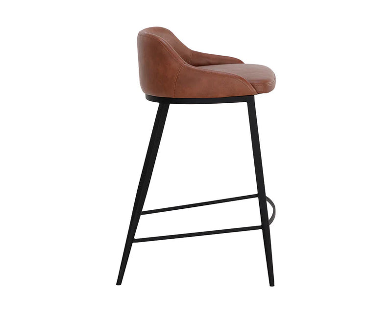 Astra Brown - Counter Chair Sunpan