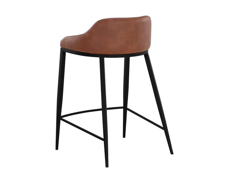 Astra Brown - Counter Chair Sunpan