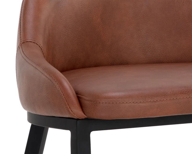 Astra Brown - Counter Chair Sunpan