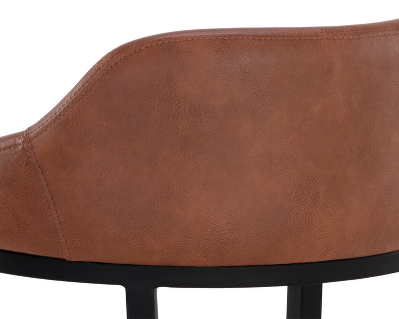 Astra Brown - Counter Chair Sunpan