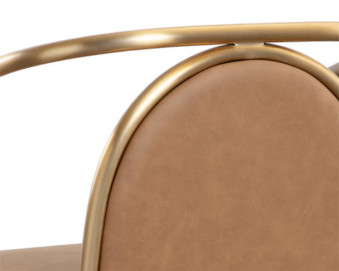 Cicero Cognac - Dining Chair Sunpan