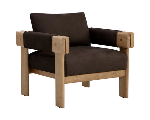Carmichael Cocoa - Accent Chair Sunpan