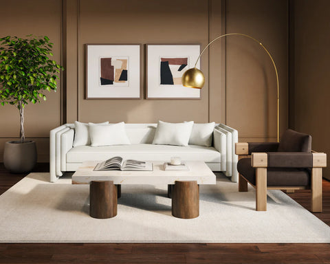 Carmichael Cocoa - Accent Chair Sunpan
