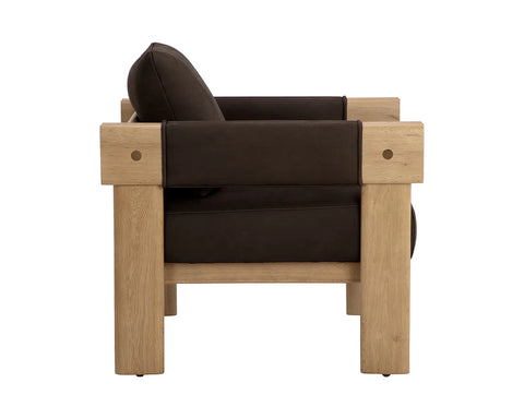 Carmichael Cocoa - Accent Chair Sunpan