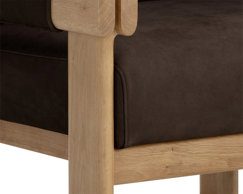 Carmichael Cocoa - Accent Chair Sunpan