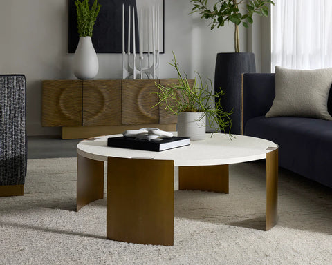 Gallus Cream - Coffee Table Sunpan