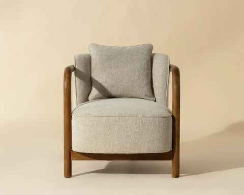 Beatrice Cream - Accent Chair Sunpan