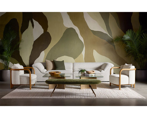 Beatrice Cream - Accent Chair Sunpan