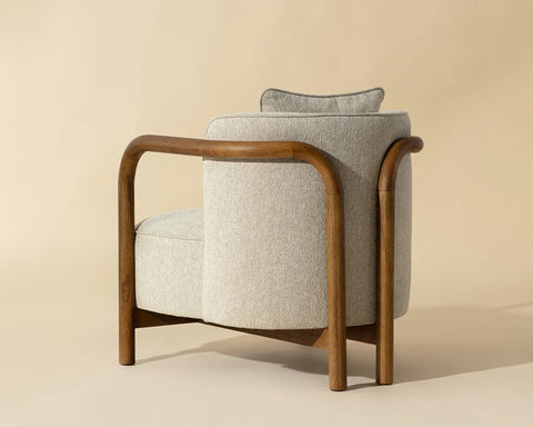 Beatrice Cream - Accent Chair Sunpan