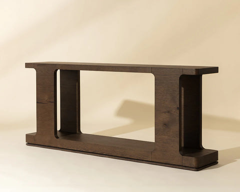 Hercules Aged Brown - Console Table Sunpan