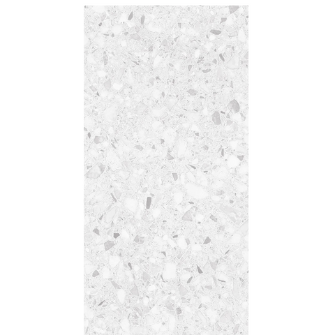 12x24 white terrazzo tile