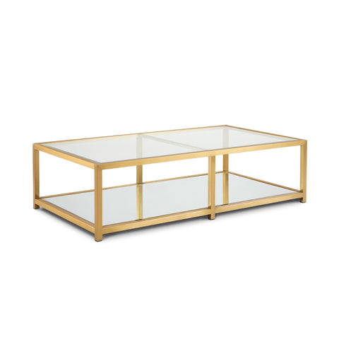 Caspian Rectangular Gold - Coffee Table XC