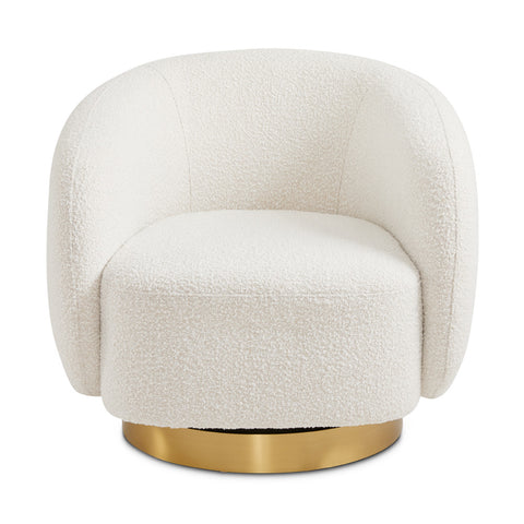 Aspen Gold Boucle Fabric - Accent Chair XC