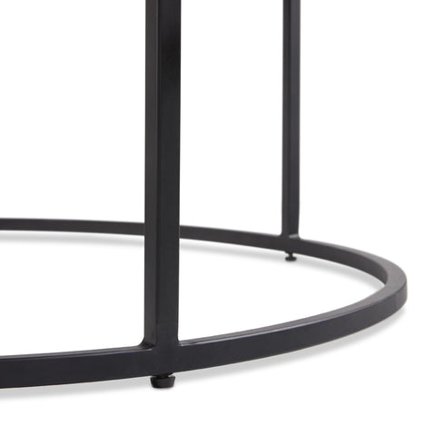 Amelia Black Nesting- Coffee Table XC (Set of Two)