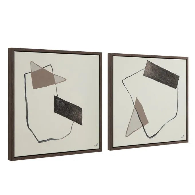 Lacadie - Art Canvas (Set of Two) Renwil