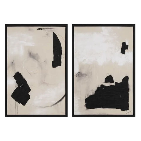 Asia - Art Canvas (Set of Two) Renwil