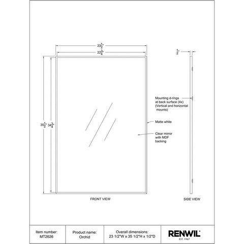 Orchid - Mirror Renwil