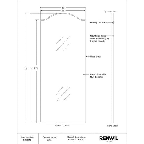 Balina - Renwil Mirror