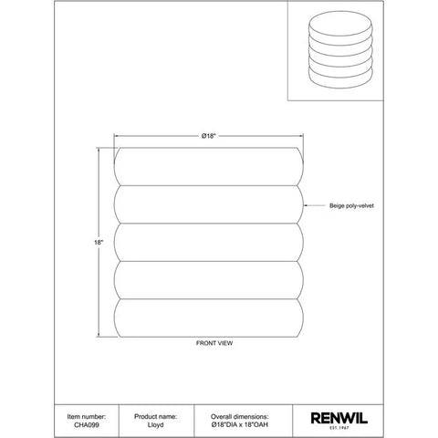 Lloyd - Stool Renwil