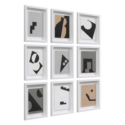 Ostra - Wall Decor(Set of Nine) Renwil