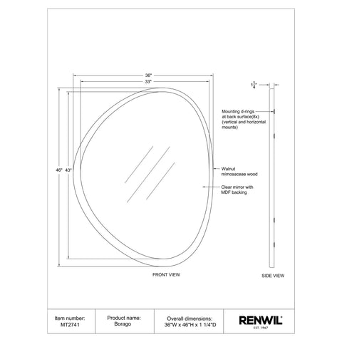 Borago - Mirror Renwil
