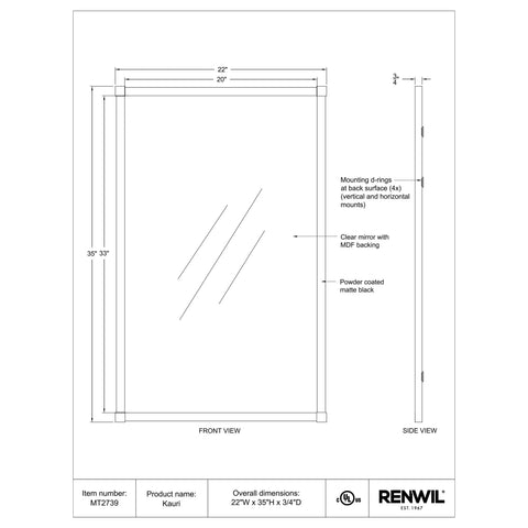 Kauri - Mirror Renwil