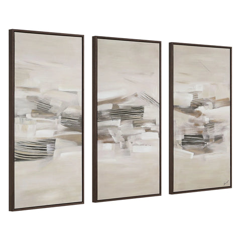 Lux - Art Canvas Renwil (Set Of Three)