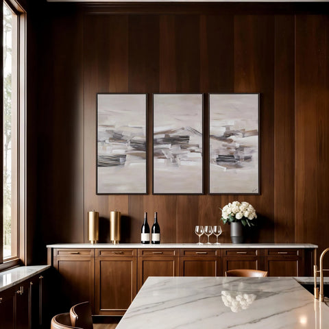 Lux - Art Canvas Renwil (Set Of Three)