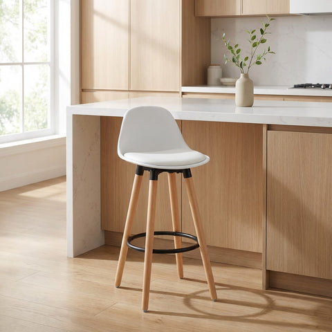 Diablo White - Counter Chair WW (Set Of Two)