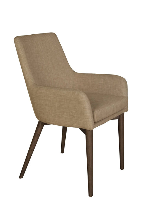 Fritz Beige Arm - Dining Chair LH (Set Of Two)