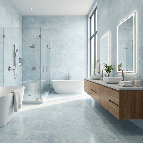 Sea Form Polished 24"x48" Porcelain Tile -$5.62 Sq.Ft (Sold per box)