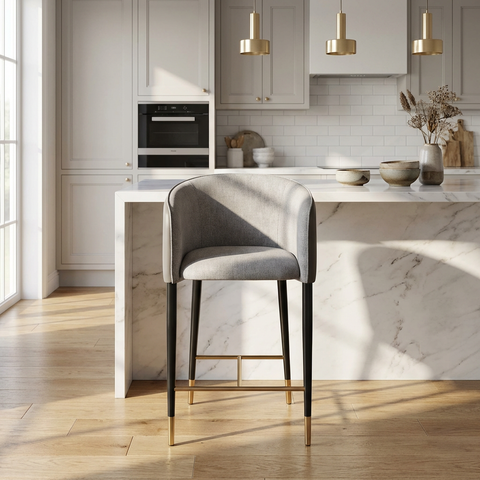Asher Grey - Counter Chair Sunpan