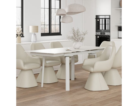 Bellaro Extension Travertine - Dining Table WW