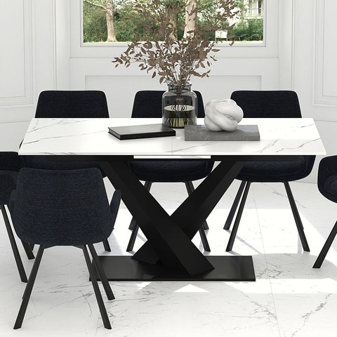 Julius White Extension - Dining Table