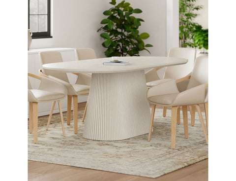 Tovas Ivory - Dining Table WW