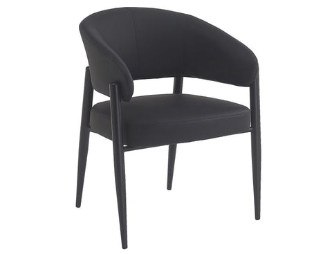 Bronson Black - Dining Chair WW (Set Of Two)