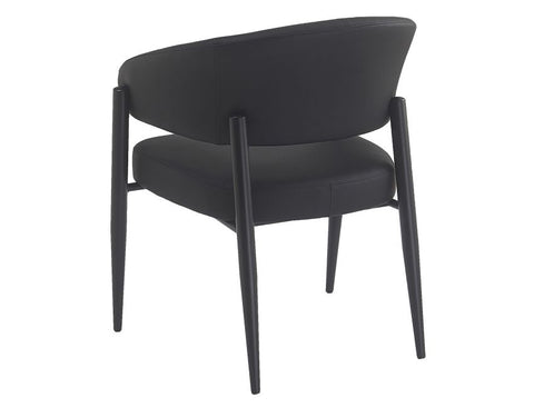 Bronson Black - Dining Chair WW (Set Of Two)