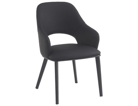 Denzel Black - Dining Chair WW (Set Of Four)