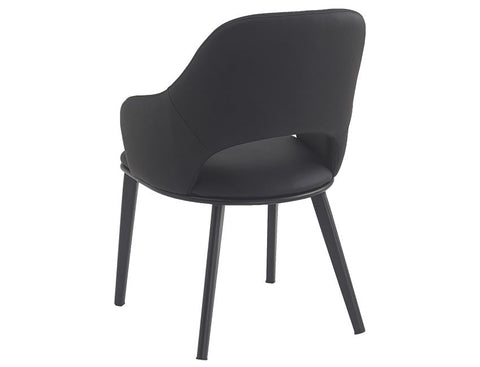 Denzel Black - Dining Chair WW (Set Of Four)