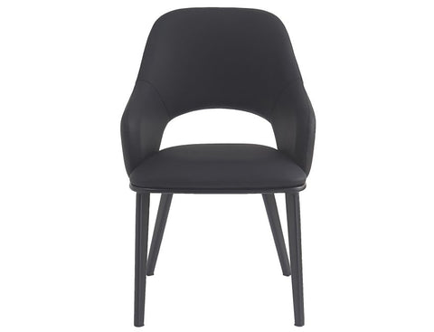 Denzel Black - Dining Chair WW (Set Of Four)