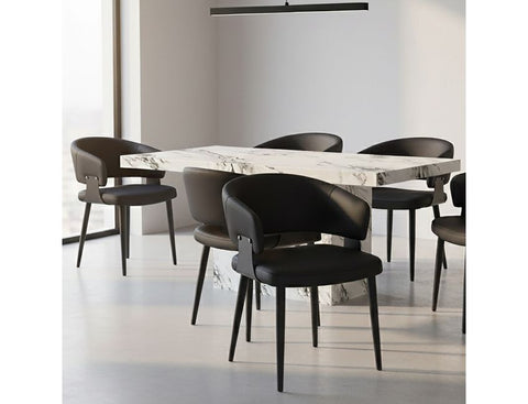 Sloane Black - Dining Chair WW (Set Of Four)