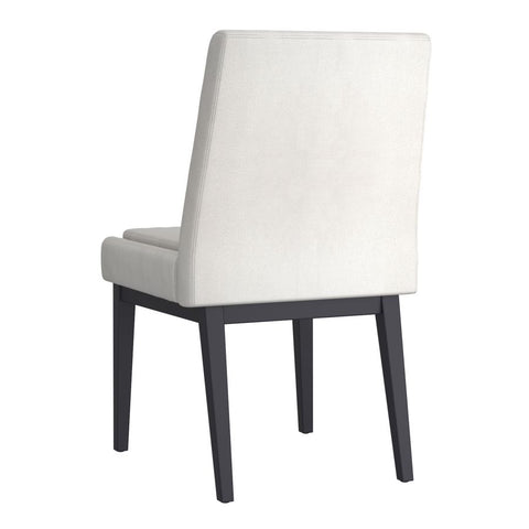 Cortez Beige Black Legs - Dining Chair WW (Set Of Two)