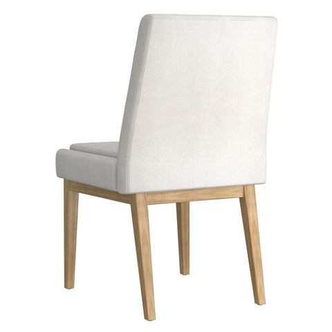 Cortez Beige Wood Legs - Dining Chair WW (Set Of Two)