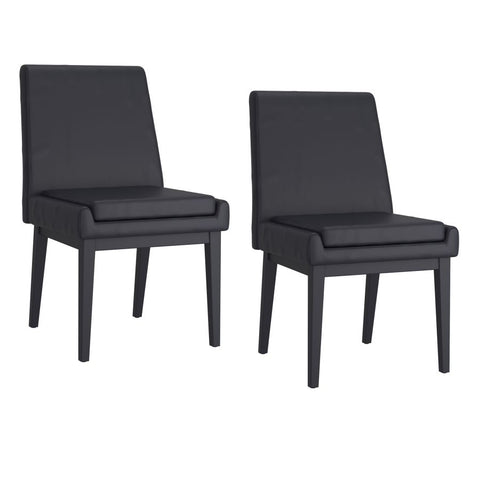 Cortez Black - Dining Chair WW (Set Of Two)