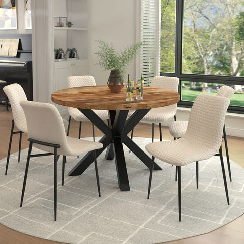 Brixx Beige- Dining Chair WW (Set Of Two)