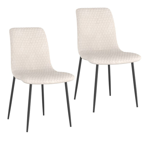 Brixx Beige- Dining Chair WW (Set Of Two)