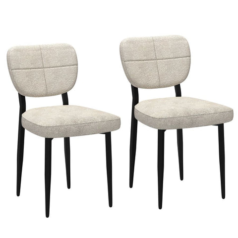 Zeke Beige - Dining Chair WW (Set Of Two)