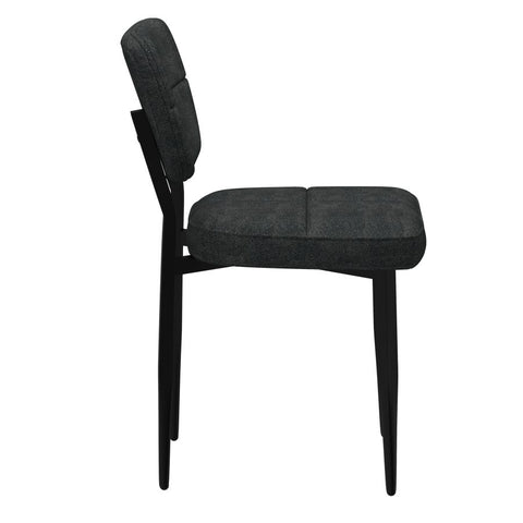 Zeke Charcoal - Dining Chair WW (Set Of Two)