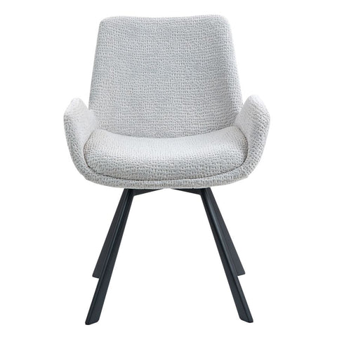 Signy Swivel Light Grey - Dining Chair WW (Set Of Two)